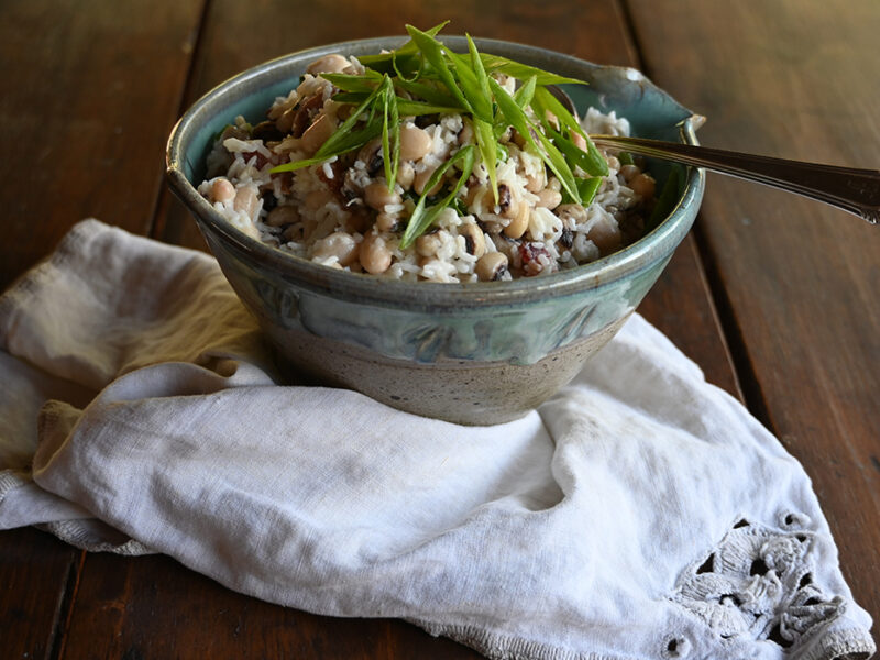 Creamy Southern Rice and Peas