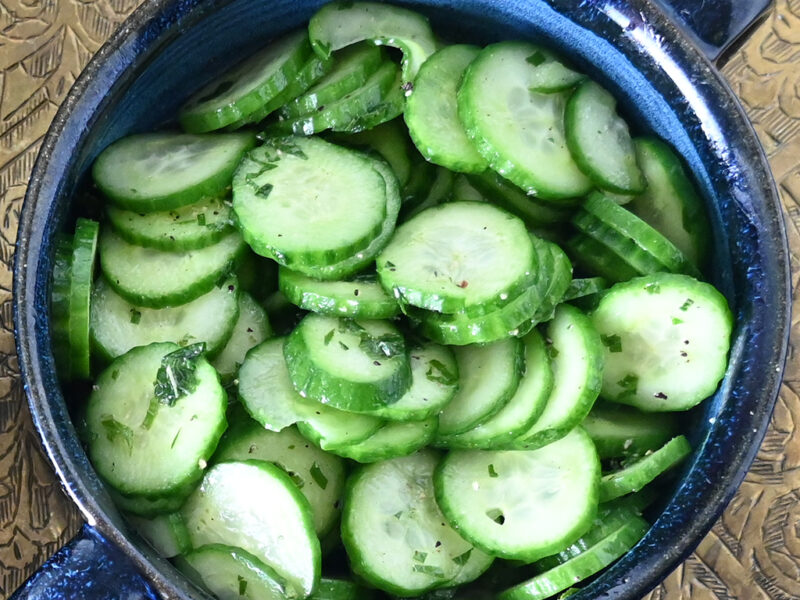 Moroccan Cucumber Salad