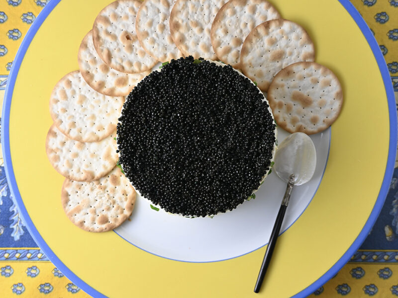 Egg and Caviar Mousse