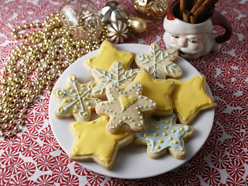 Cut-Out Sugar Cookies with Royal Icing