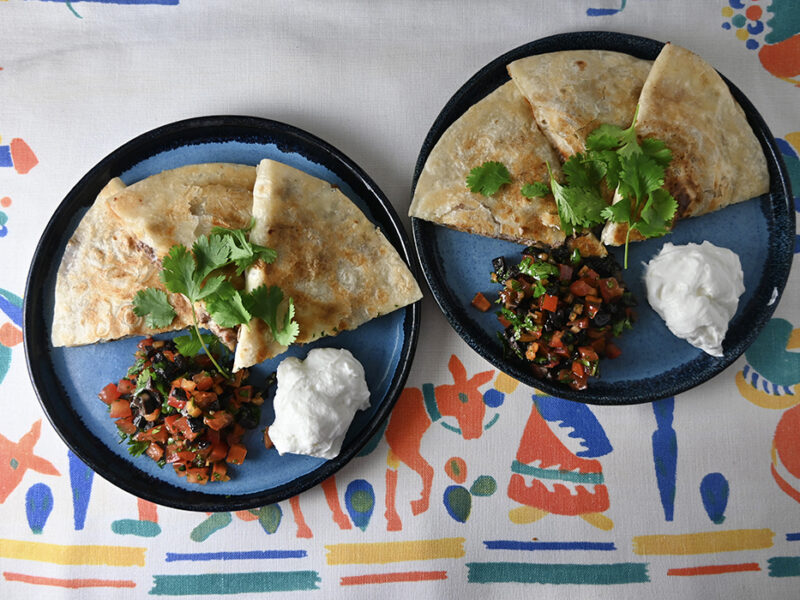 Lamb Quesadillas