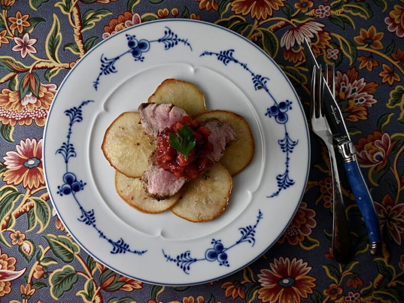 Coriander-Crusted Pork Tenderloin