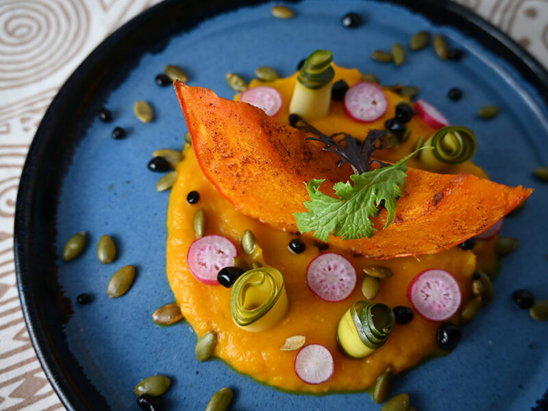 Roasted Pumpkin Salad