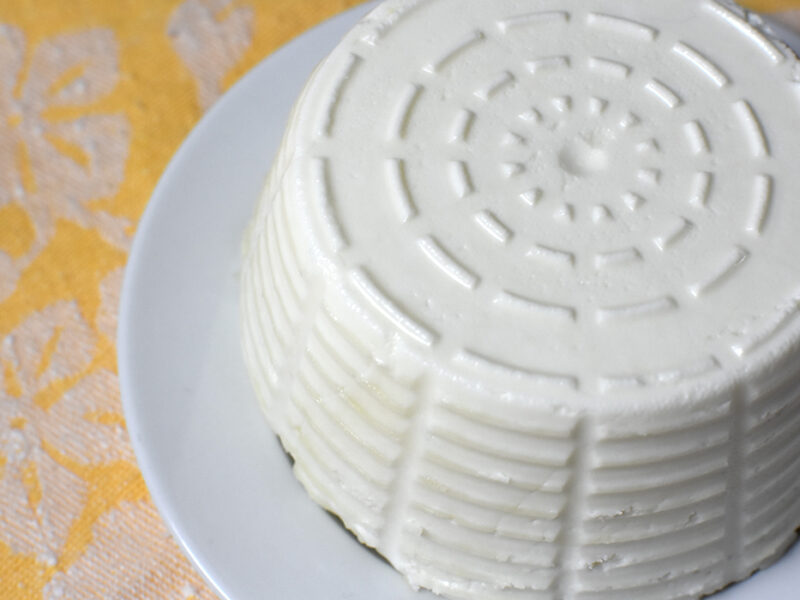 Homemade Goat Ricotta