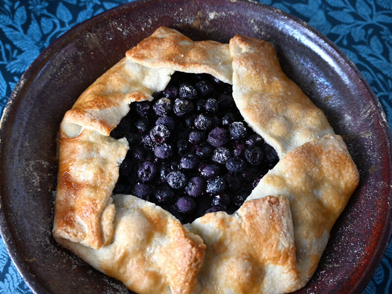 Blueberry Lemon Galette